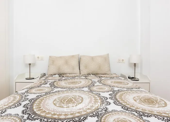 Myhousespain - Primera Linea De Playa Con Parking דירה גיחון