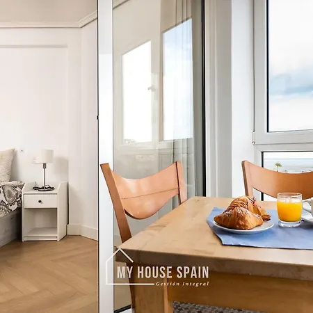 Myhousespain - Primera Linea De Playa Con Parking Хихон